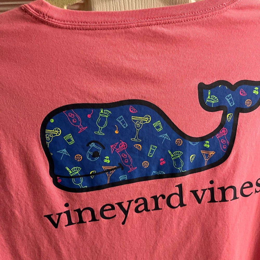 Vineyard Vines  Pink T-Shirt - Picture 7 of 7